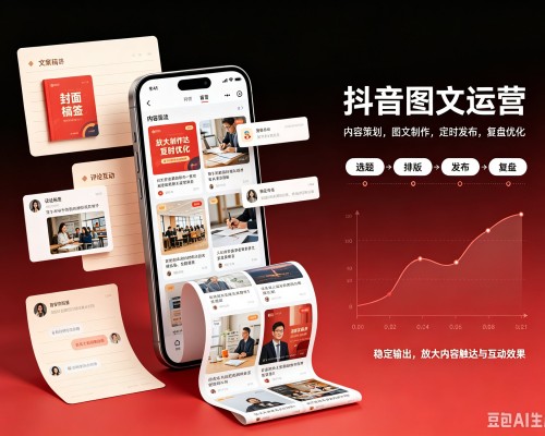 建华抖音图文代运营服务