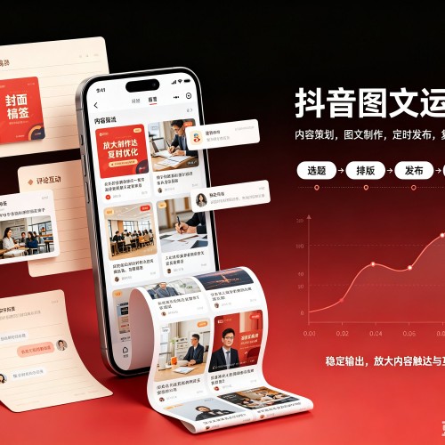 建华抖音图文代运营服务